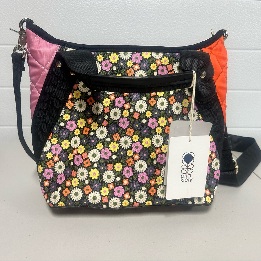 Orla Kiely Full Bloom Gondoletta Crossbody bag in Meadow. NWT
